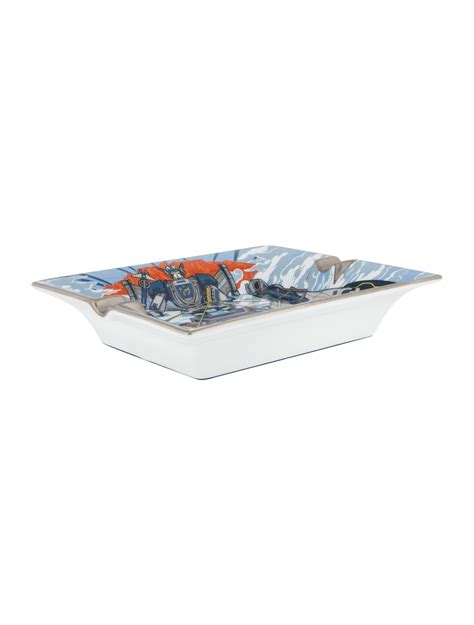 hermes ashtray replica|hermes chariot ashtray blue.